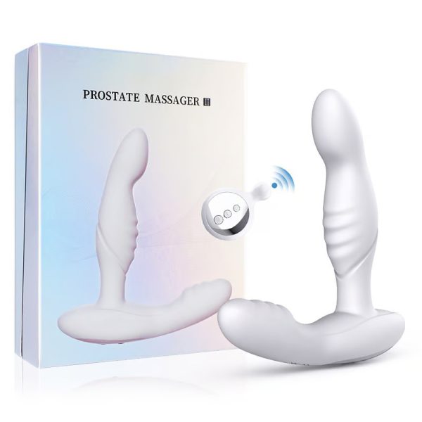 Bendable Vibrating Anal Dildo