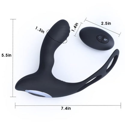 KINKLOVE Ball Loop Cock Ring Anal Dildo