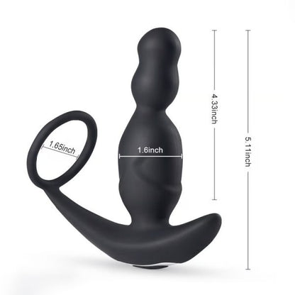 Satisfying 360° rotation Bead Anal Dildo