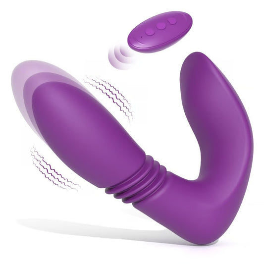 Love Asisa Penis Anal Sphincter Toy 12 Vibrating 3 Thrusting