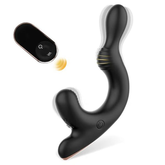 Ultimate Climax S-Hande Dual Ring Prostate Massager