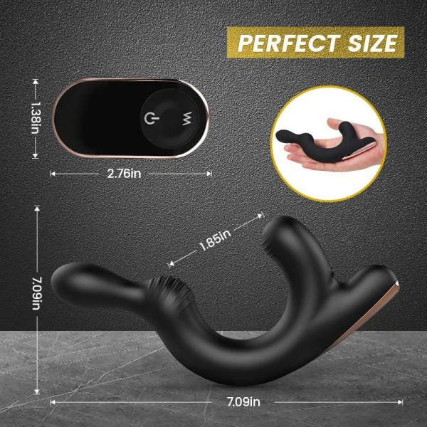 Ultimate Climax S-Hande Dual Ring Prostate Massager