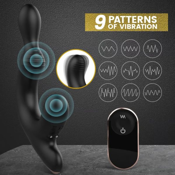 Ultimate Climax S-Hande Dual Ring Prostate Massager
