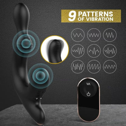 Ultimate Climax S-Hande Dual Ring Prostate Massager