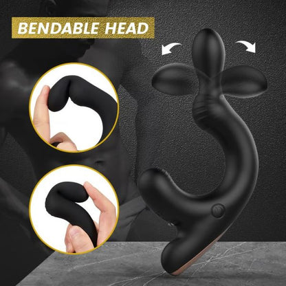 Ultimate Climax S-Hande Dual Ring Prostate Massager