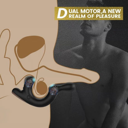 Ultimate Climax S-Hande Dual Ring Prostate Massager
