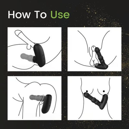 P-spot MAX Thrusting Heating Prostate Massager