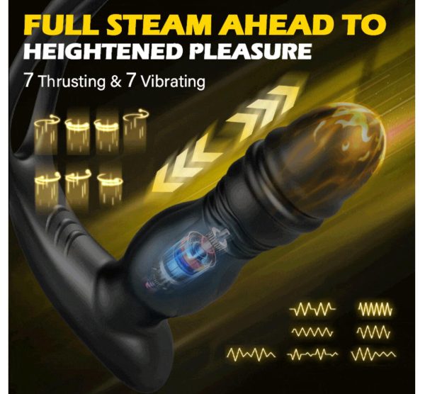 Trigger Prostate Kaplan 7 Thrusting 7 Vibrating Dual Probe