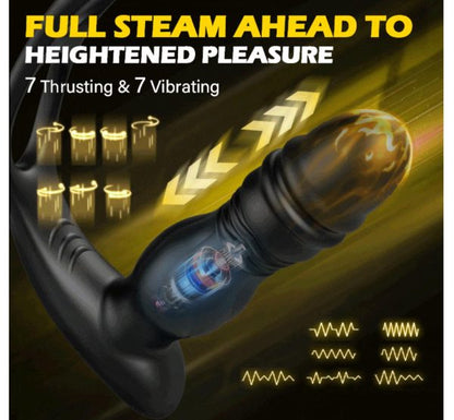 Trigger Prostate Kaplan 7 Thrusting 7 Vibrating Dual Probe