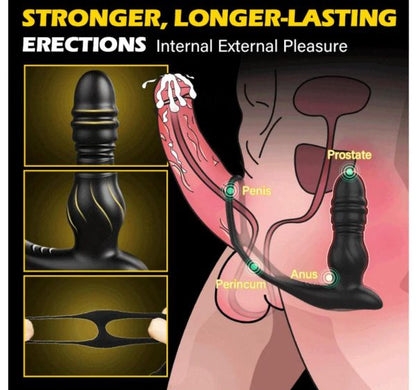 Trigger Prostate Kaplan 7 Thrusting 7 Vibrating Dual Probe