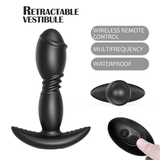 KINKLOVE Laska 10 Vibrating 7 Thrusting Prostate Anal Stimulator
