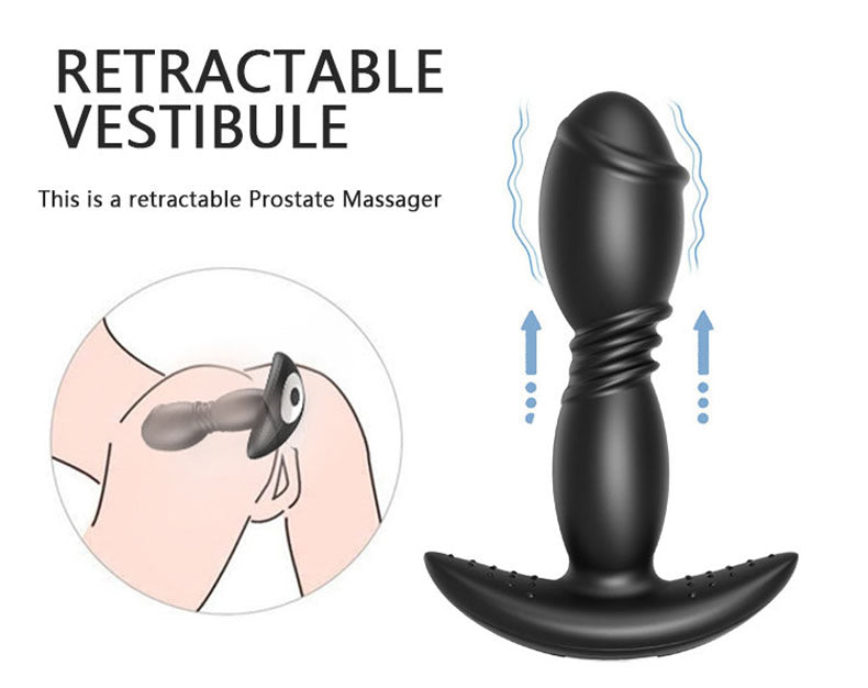 KINKLOVE Laska 10 Vibrating 7 Thrusting Prostate Anal Stimulator