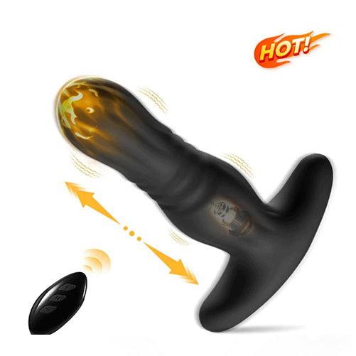 KINKLOVE Spiral Head 7 Thrusting Vibrating Anal Vibrato