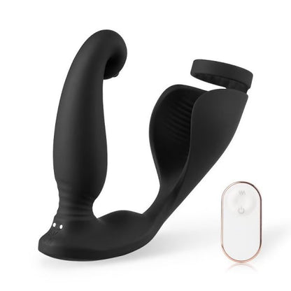 LOVE SEA Horse 9 Vibrating Cock Ring Anal Dildo