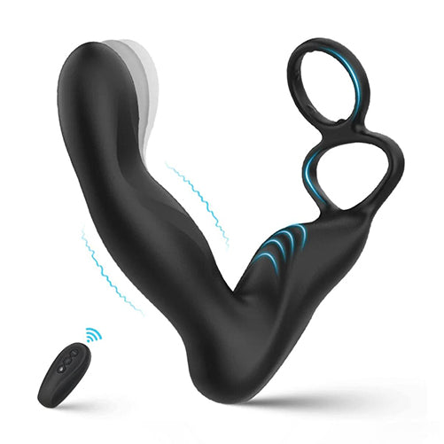 G-Spot PLUS 9 Vibrating Cock Ring Anal Vibe