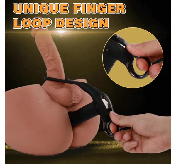 Shrink Prostate Tala 10 Thrusting Vibrating Anal Vibrator With Cock Ring