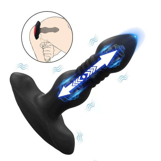 KINKLOVE Hoodup 3 Thrusting 10 Vibrating Anal Sphincter Toy