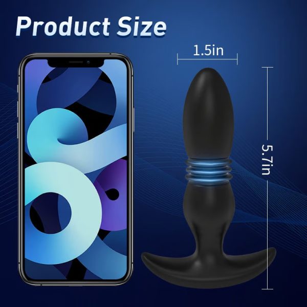 Rock 3 Thrusting Remote Prostate Massager