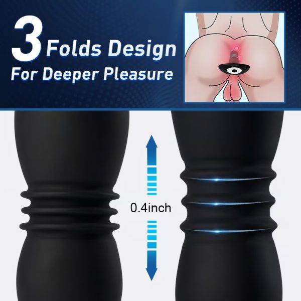 Rock 3 Thrusting Remote Prostate Massager