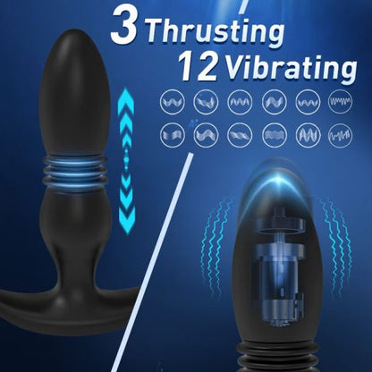 Rock 3 Thrusting Remote Prostate Massager