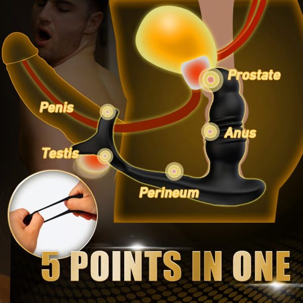 Fire Vive 3 Thrusting 7 Vibrating Anal Stimulator