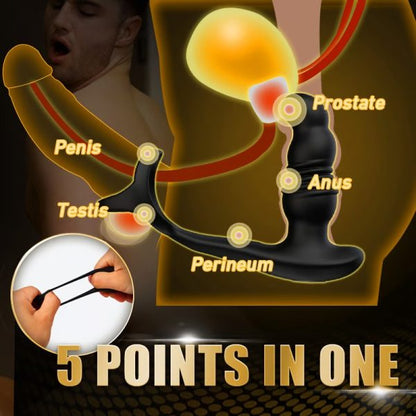Fire Vive 3 Thrusting 7 Vibrating Anal Stimulator