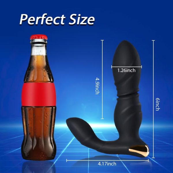 Jimmy 8 Vibrating Thrusting Remote Prostate Massager