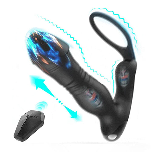 KINKLOVE Devine 8 Thrusting Vibration Prostate Anal Stimulator