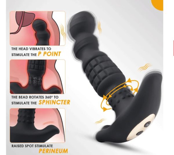 KINKLOVE Rainstorm 10 Vibrating Prostate Toy