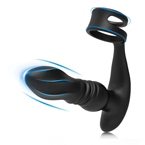 KINKLOVE Teeter 7 Thrusting Dual Ring Prostate Massager