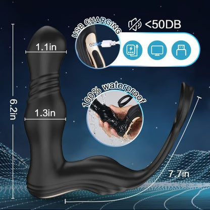 Tornado Vibrating Prostate Toy