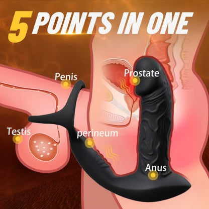 RealMan Wiggling Vibrating P-Spot Massager