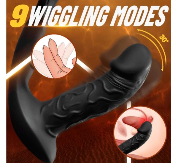 RealMan Wiggling Vibrating P-Spot Massager
