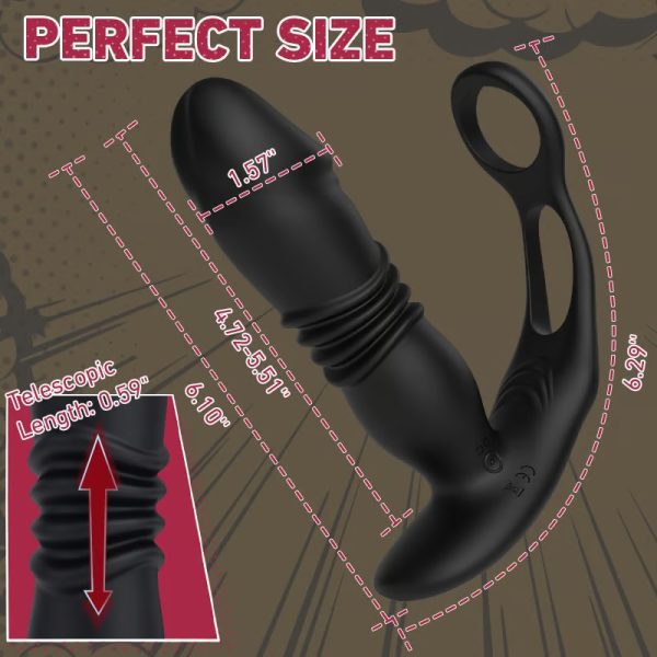 Bendy Vibrating P Spot Prostate Massager