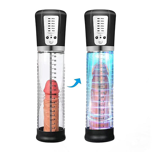 Multifunctional Vacuum Penis Pump for Enlargement and Stamina 5 Pressure Levels