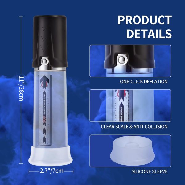 Upgraded Manual Penis Pump with Integrated Press Structure