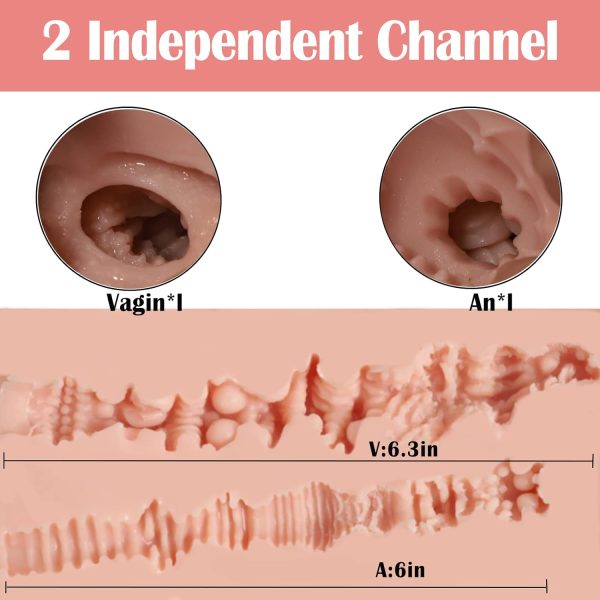 Huge Tits Sex Doll Torso with 3D Vagina Anal 38LB
