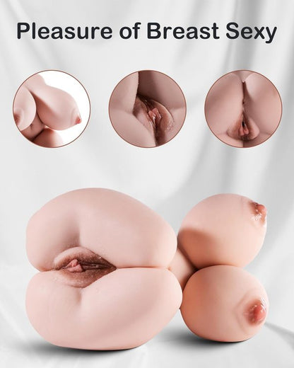 Huge Jelly Boobs Sex Doll Masturbator 22.8 inch