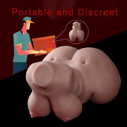 Realistic Feel Massive Relaxed Breasts Torse Sex Doll 8.6lb