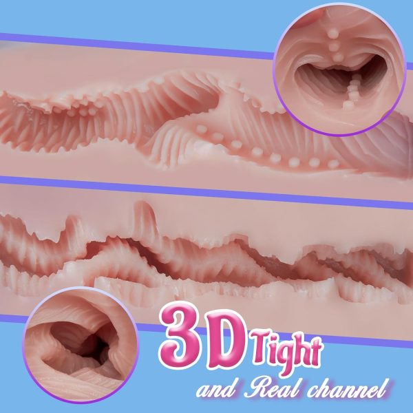 Automatic Vibrating Male Masturbator Large Tits Sex Doll 5.9LB