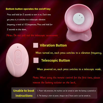 Crimson Dragon Blowjob Thick Monster Dildos 10 vibration 10 thrusting