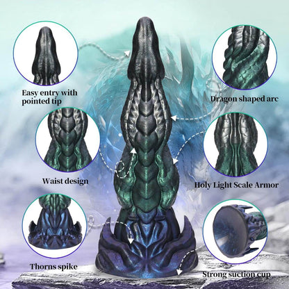 Drakefang Realistic Dragon Dildo Anal Stimulation Adult Sex Toy 8.5 Inch