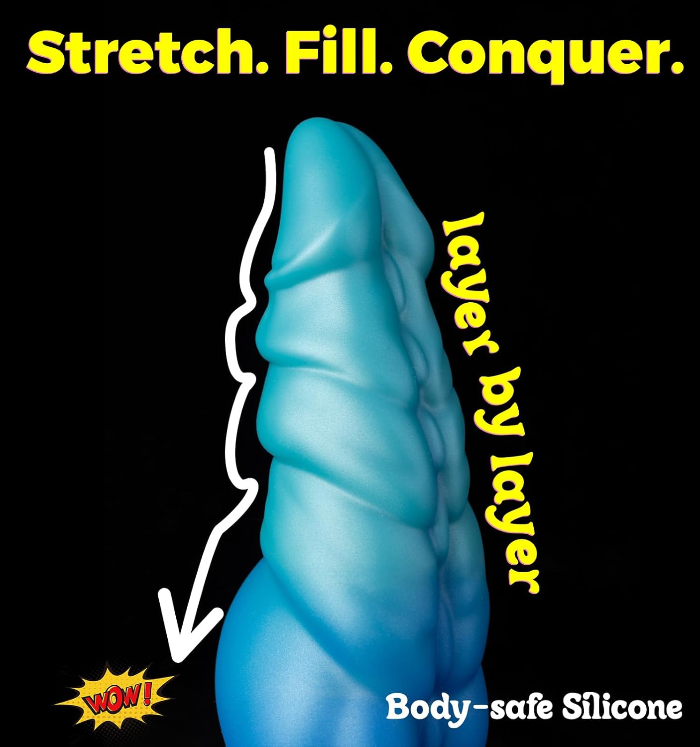 11" XL Girthy Giant Alien Dragon Dildos with Large Suction Cup