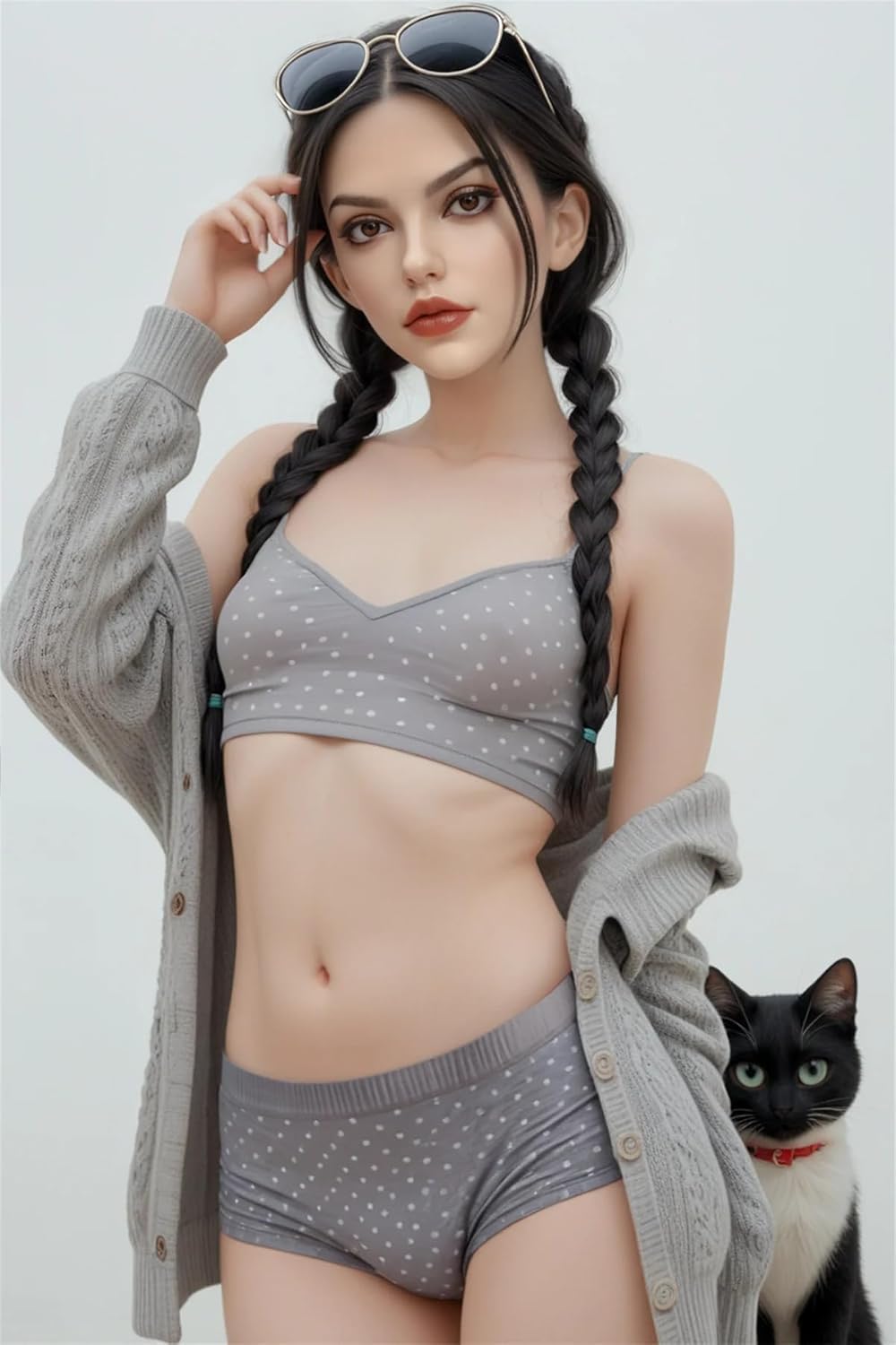 Realistic Sex Doll Adult Toy with Soft Breasts and 3D Tunnels 5.0FT/71LB