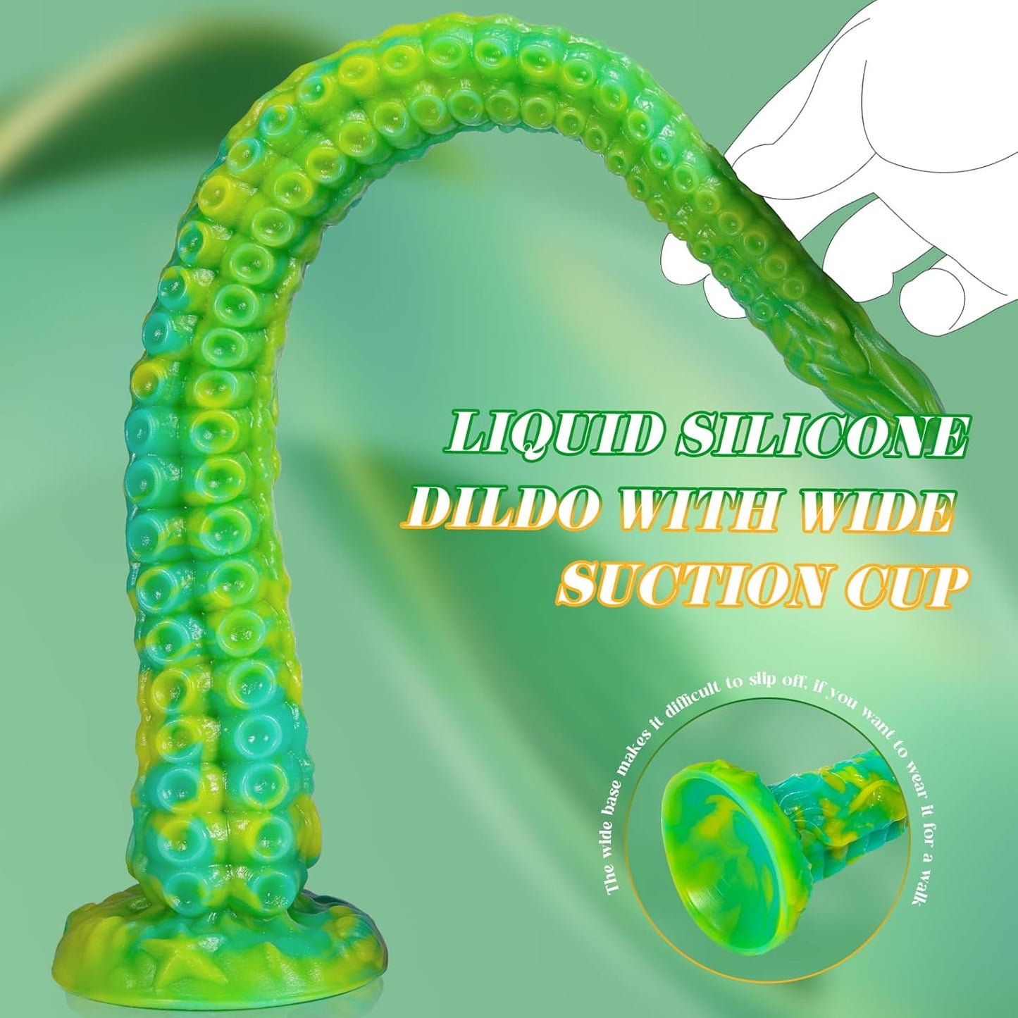 20" Luminous Big Dragon Dildo Fantasy Prostate Massager