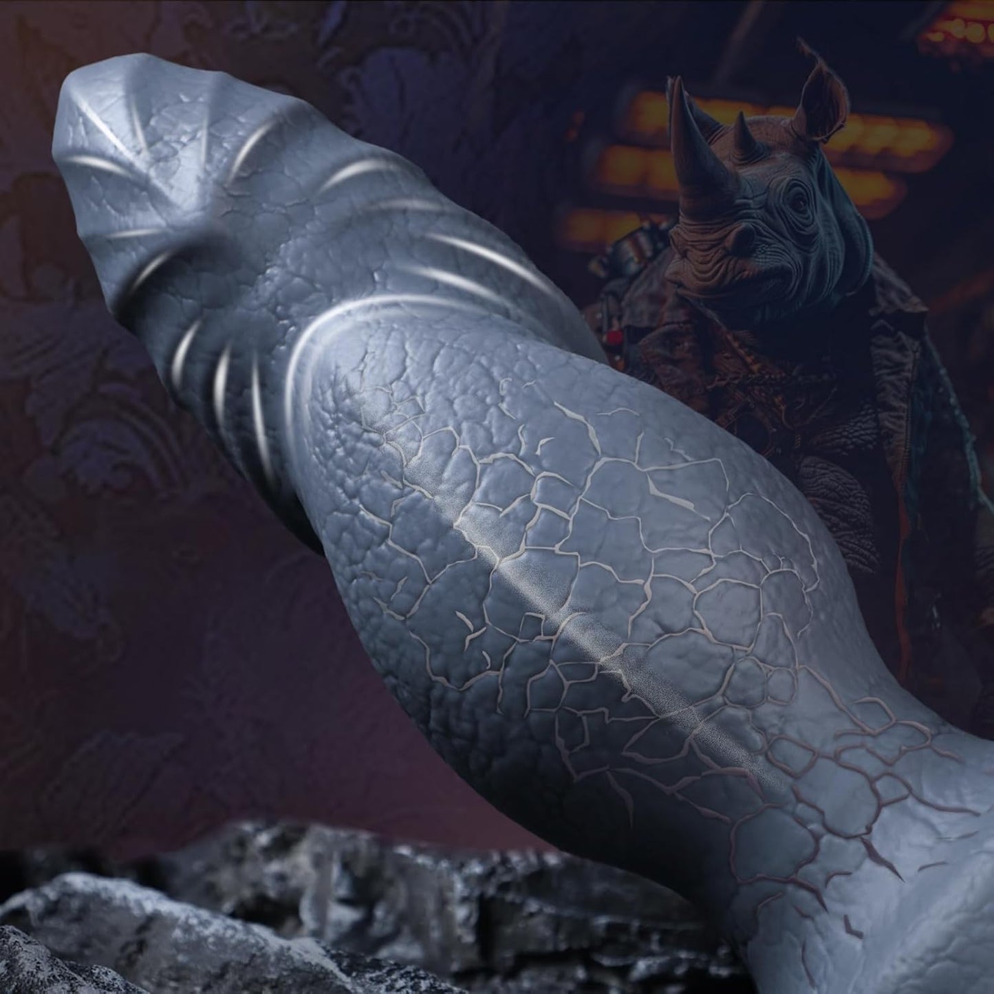 Huge Silicone Monster Animal Dildos with Big Knot 11 Inch
