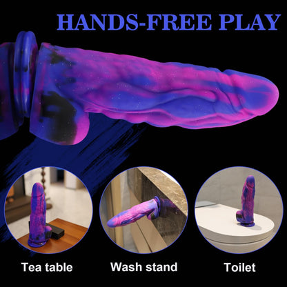 9.5'' Huge Fantasy Realistic Dragon Dildo with Powerful Suction Cup