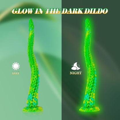 20" Luminous Big Dragon Dildo Fantasy Prostate Massager