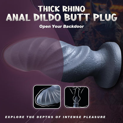 Huge Silicone Monster Animal Dildos with Big Knot 11 Inch