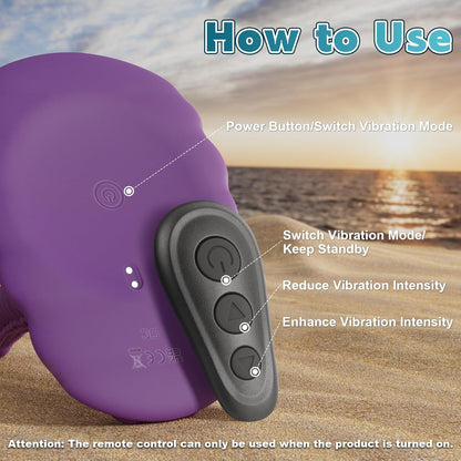 Tentacle Riding Monster Dildo G Spot Vibrator with 10 Modes